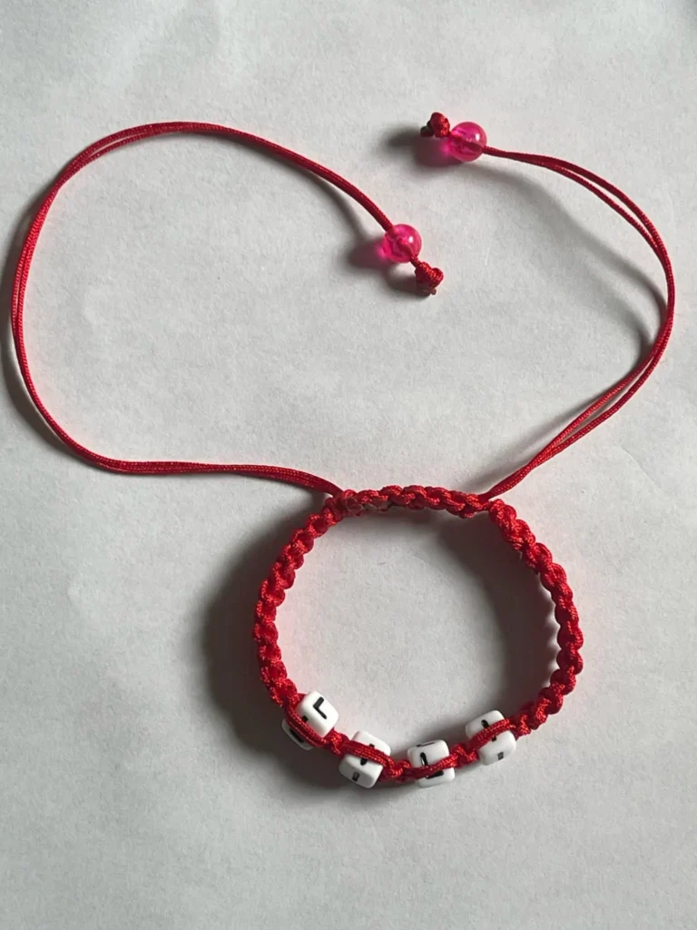 Personalized Kids Bracelet – Handmade Name Gift
