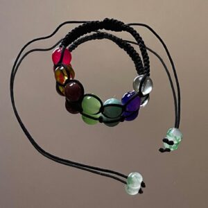 Rainbow Beaded Bracelet